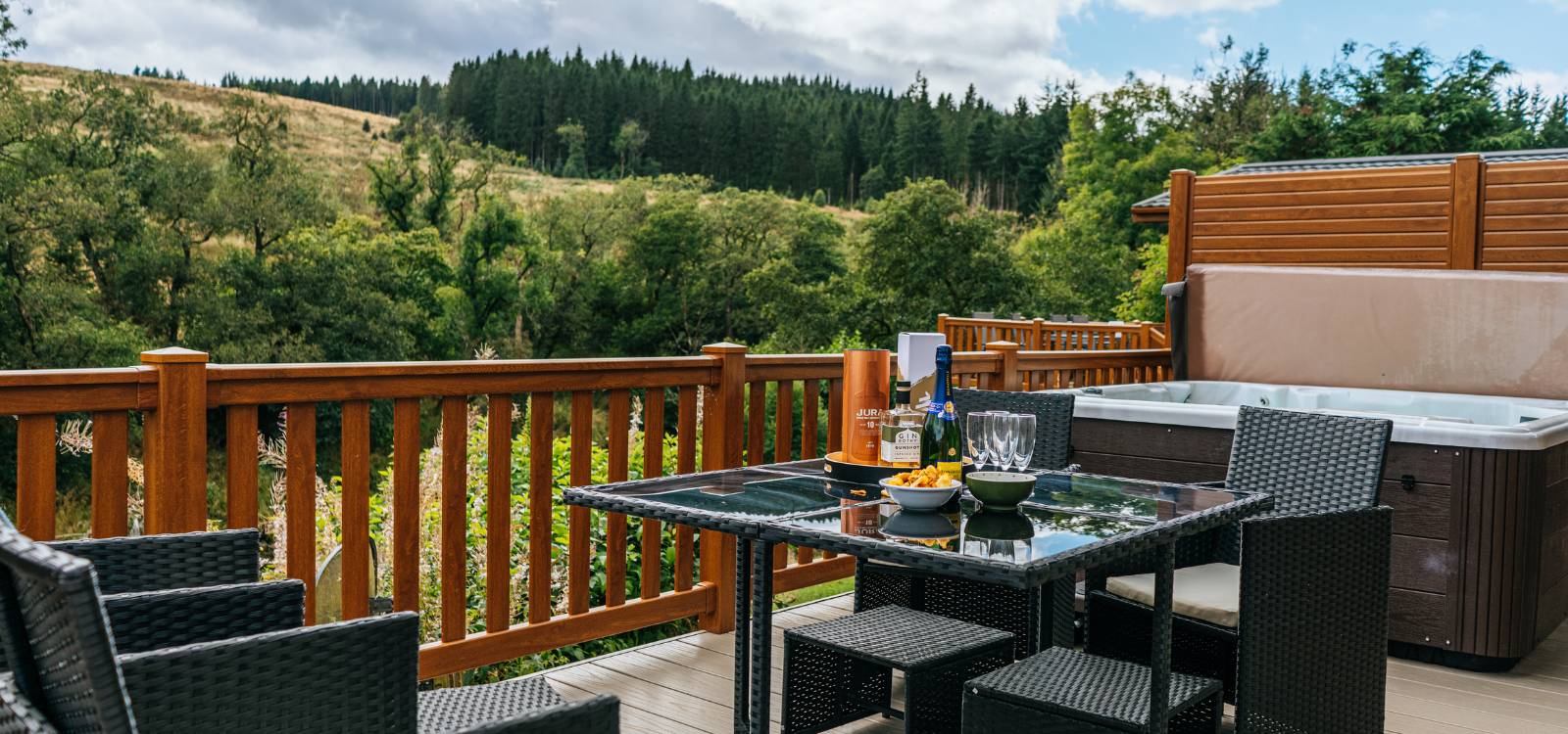 Riverside Lodges with Hot Tubs