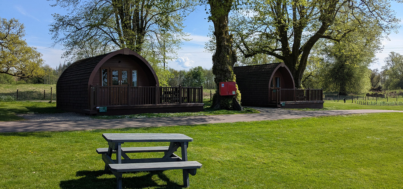 Camping Pods & Ensuite Glamping