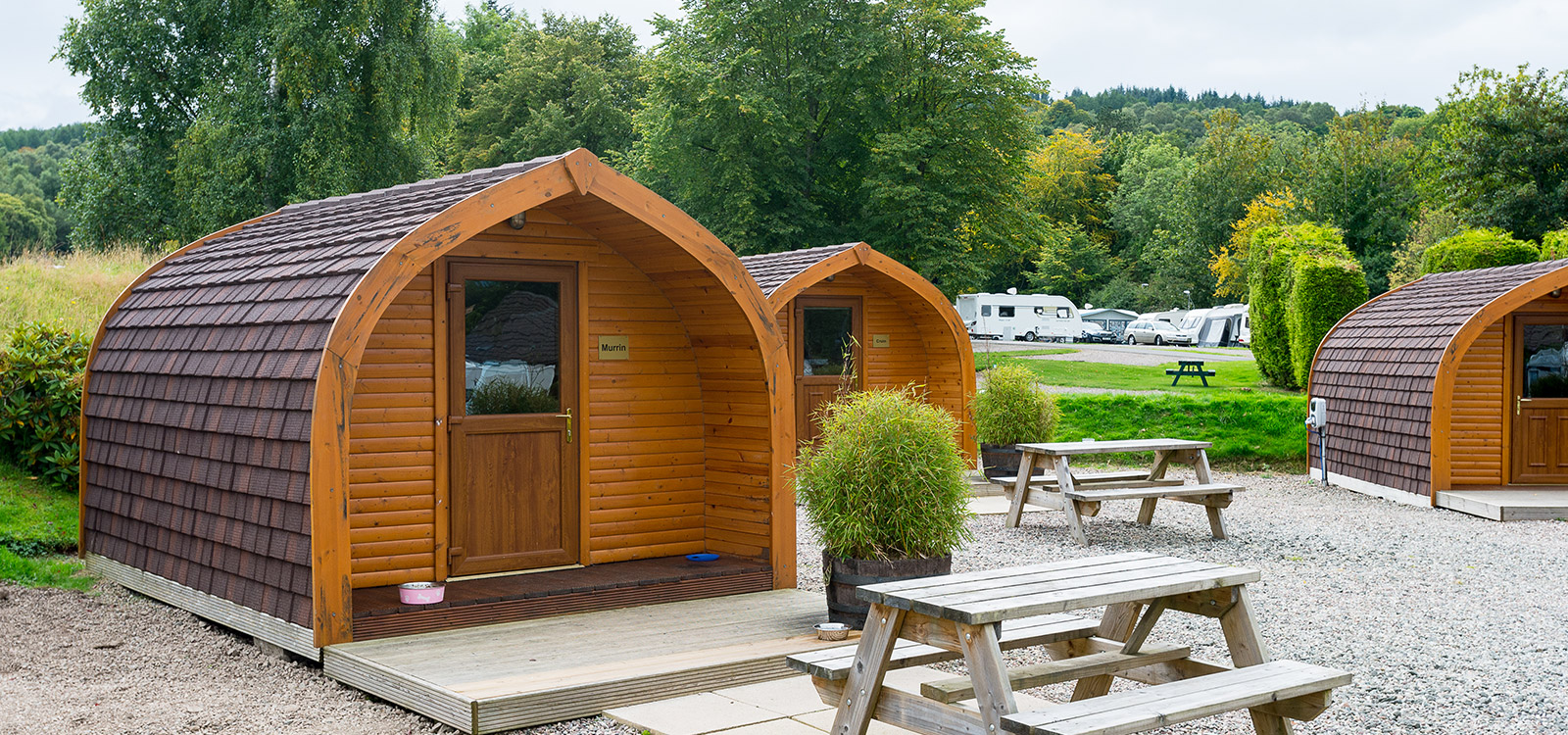 Loch Lomond Camping Pods (Sleeps 2)