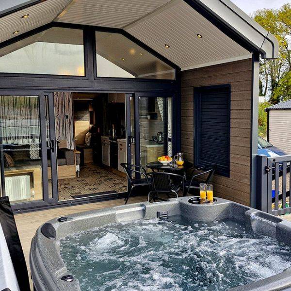 Glamping with Hot Tub