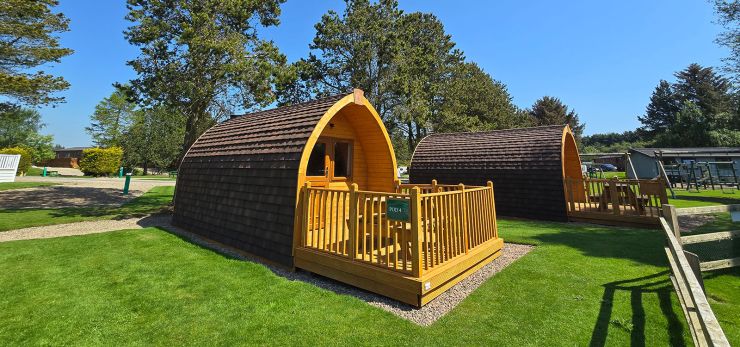 Camping Pods (Sleep 2) | Deeside Holiday Park
