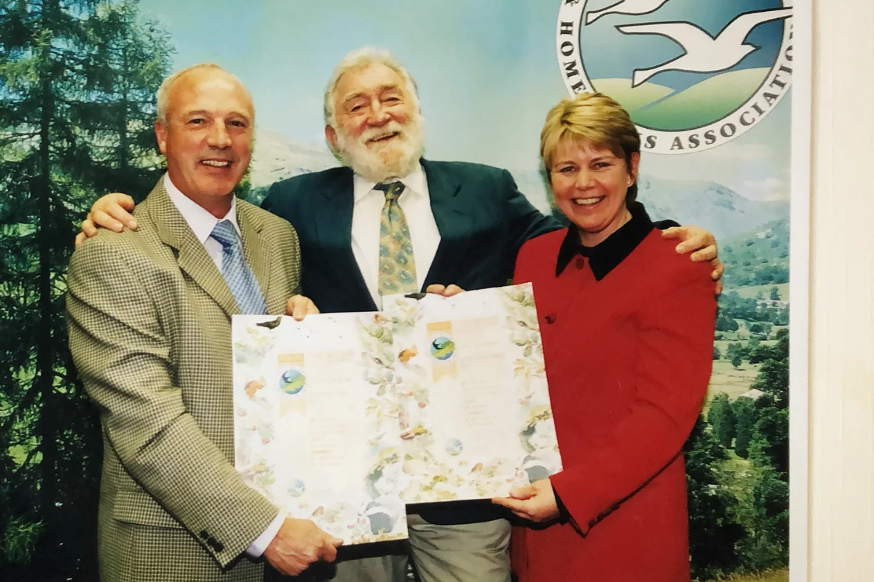 Awarded Gold in the David Bellamy Conservation Awards
