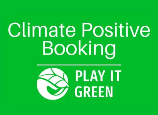 Climate Positive Bookings | Play it Green